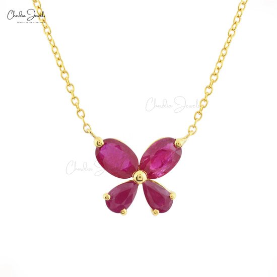 Red Ruby Necklace