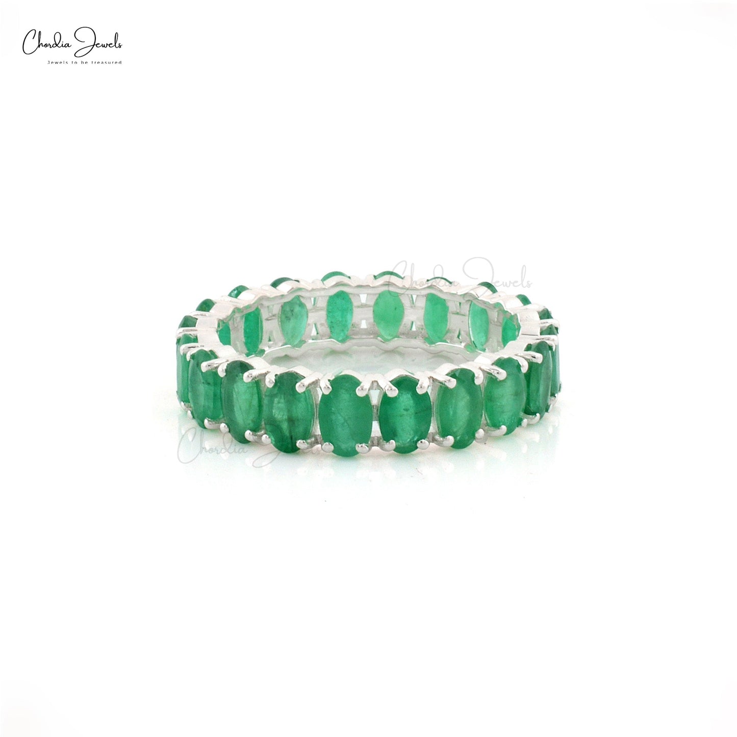 Emerald Eternity Band