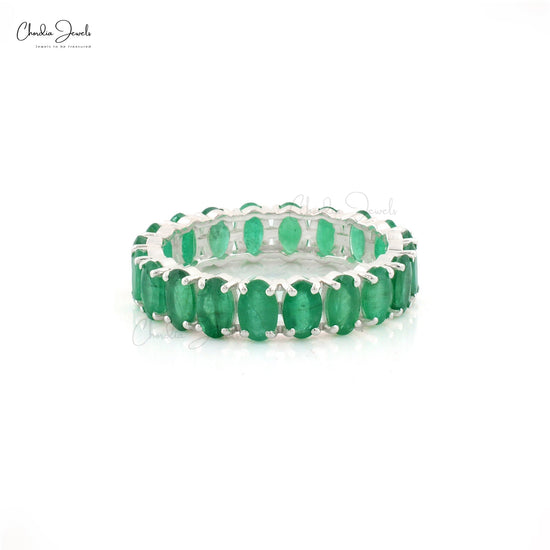 Emerald Eternity Band