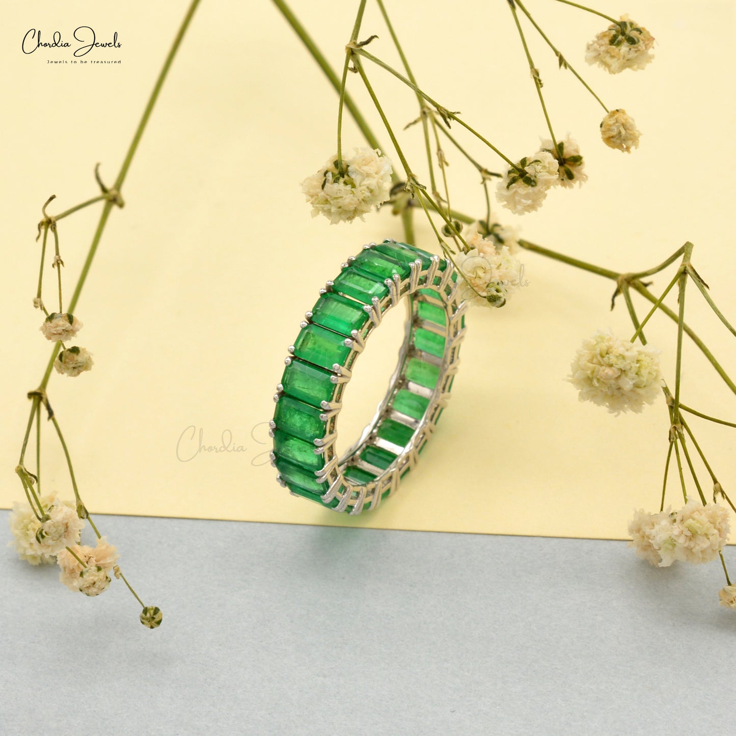 Emerald Eternity Ring