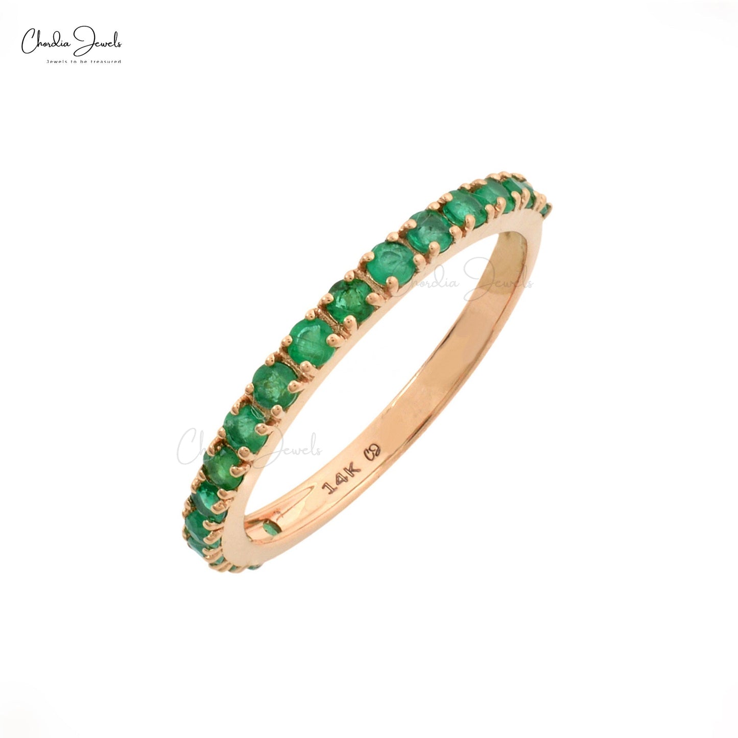 Emerald Eternity Band