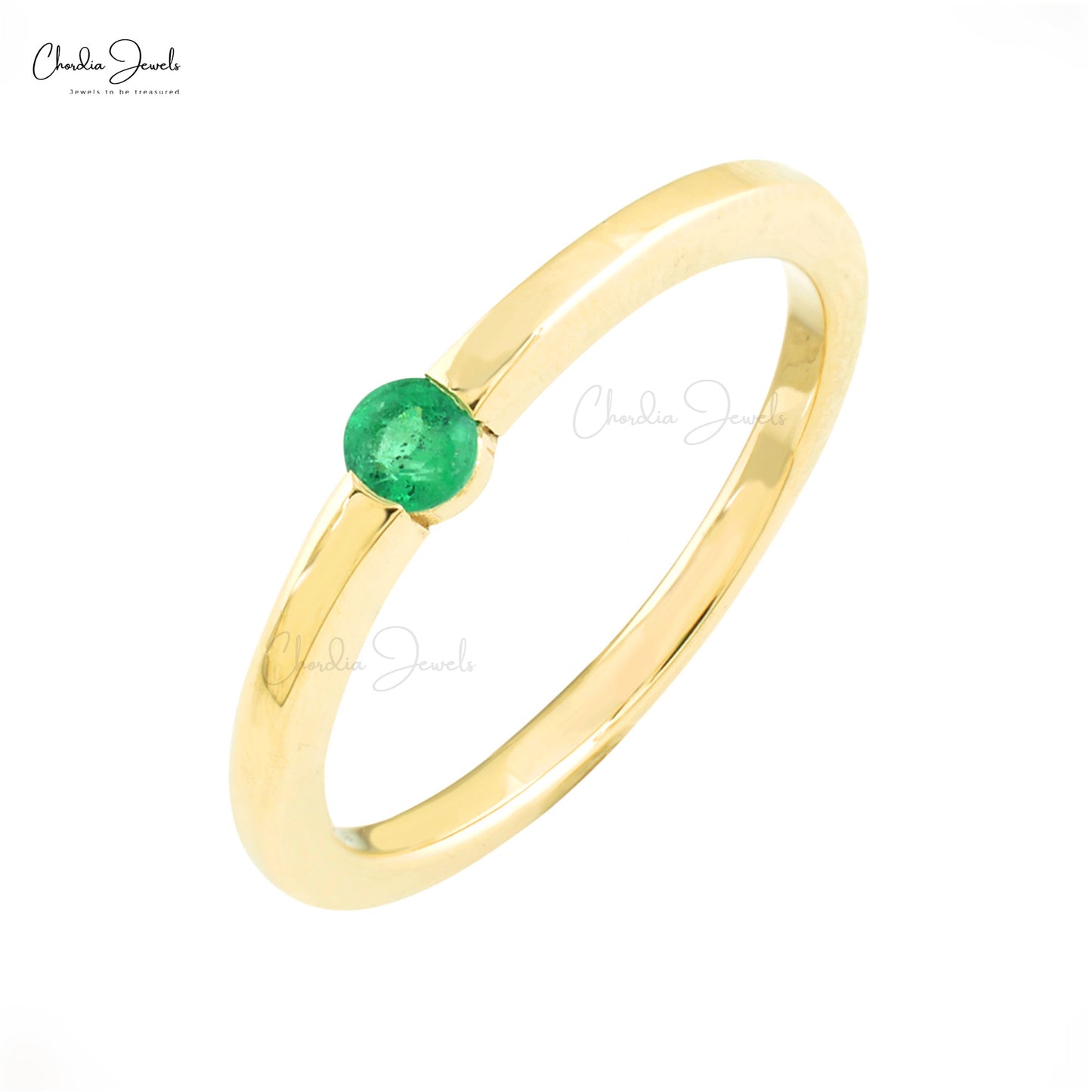 Load image into Gallery viewer, Emerald Engagement Ring
