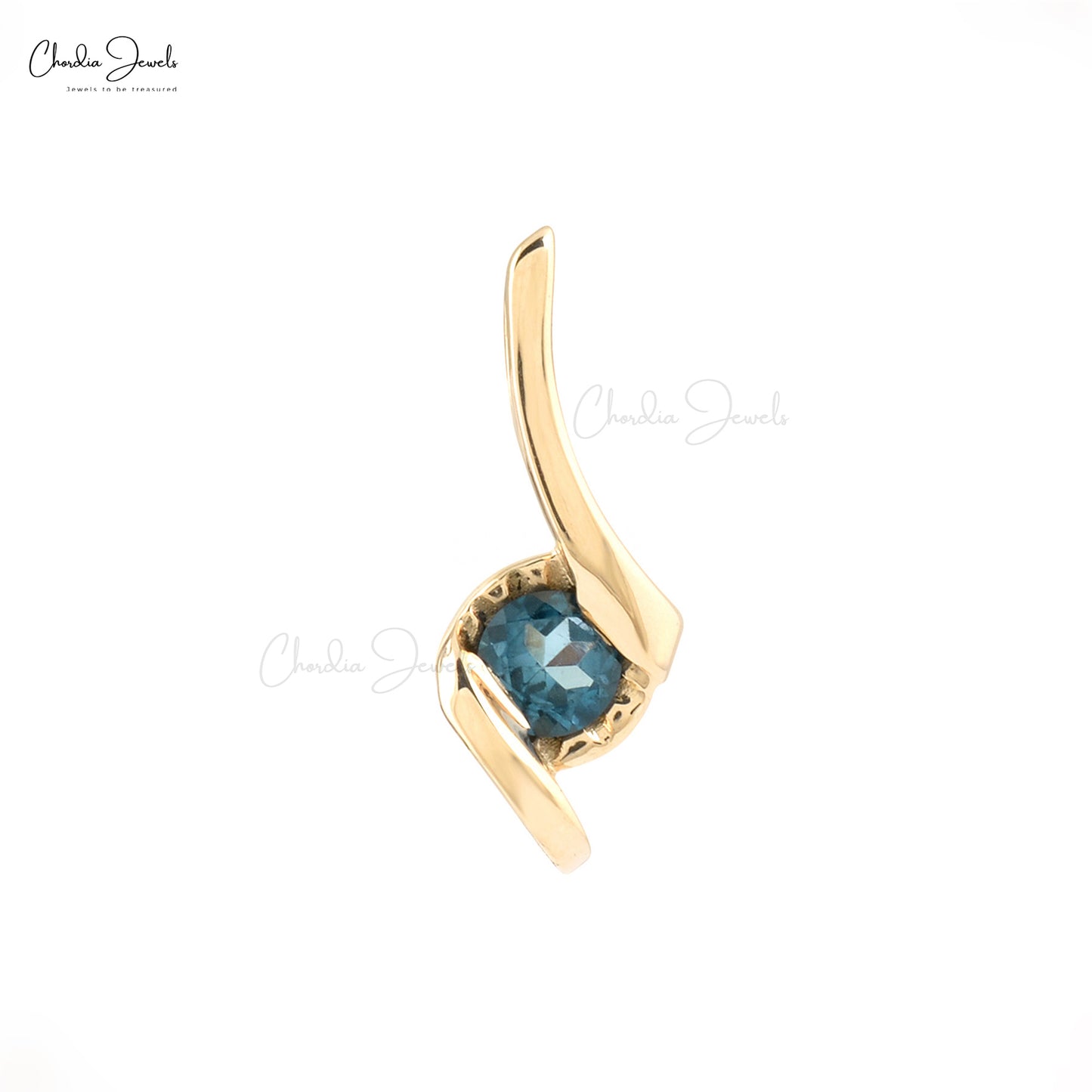 Load image into Gallery viewer, London Blue Topaz Pendants
