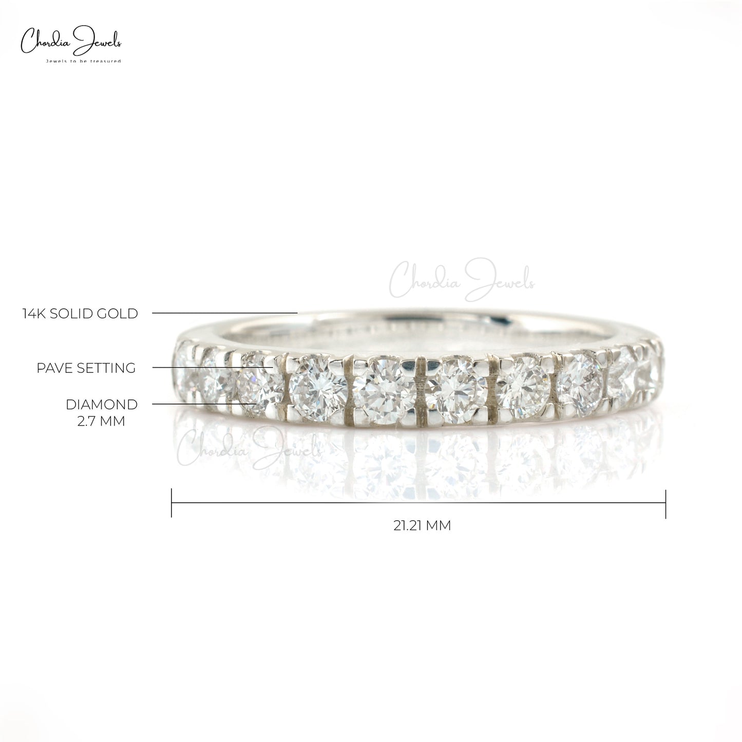 Natural Diamond Eternity Band