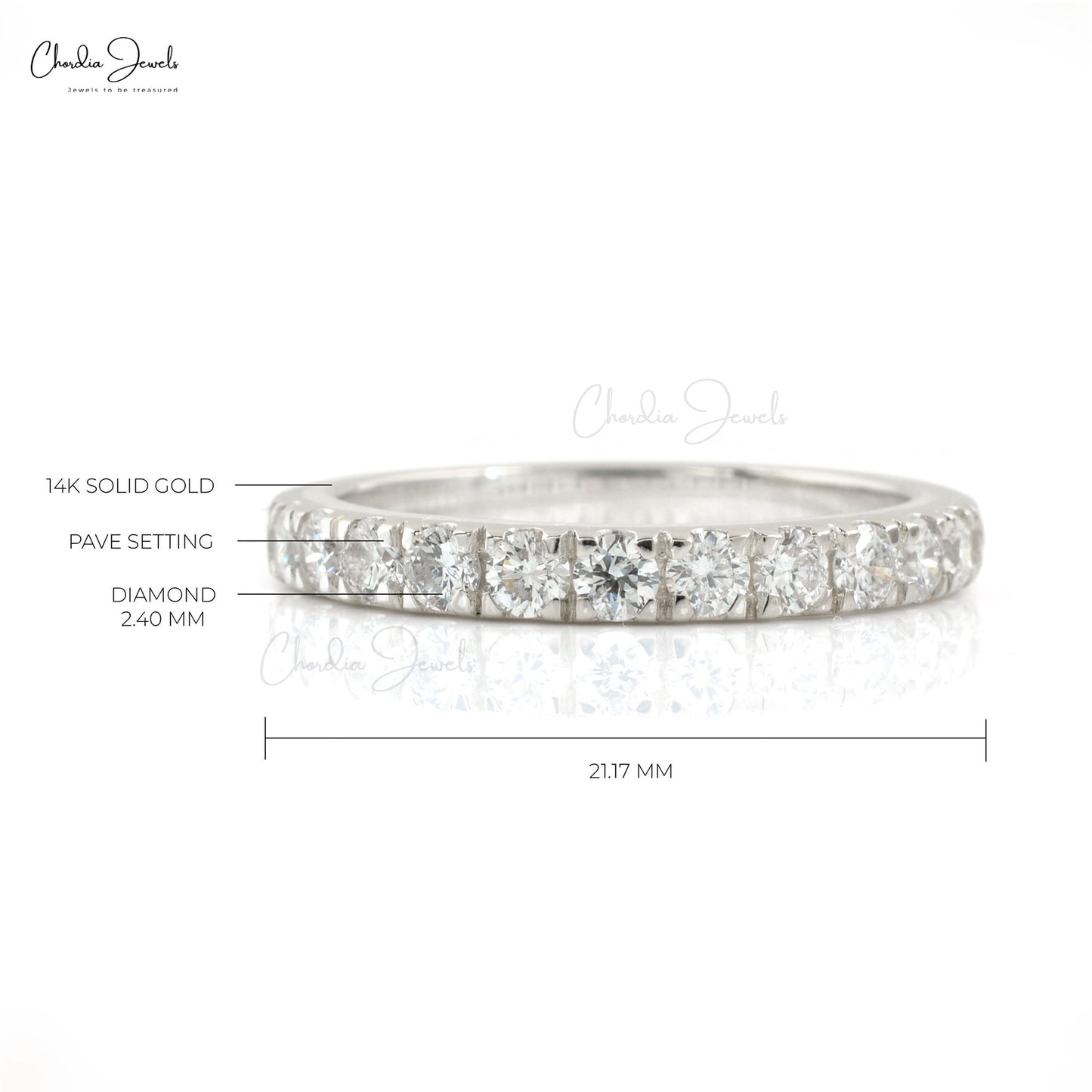 Load image into Gallery viewer, Natural Diamond Eternity Band
