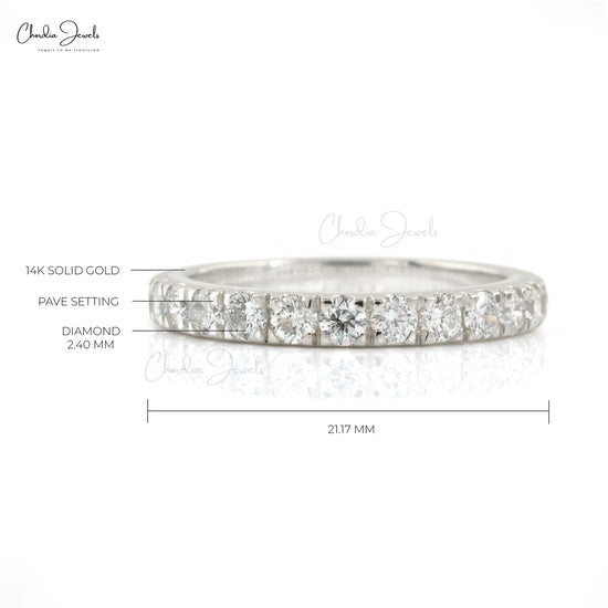 Natural Diamond Eternity Band