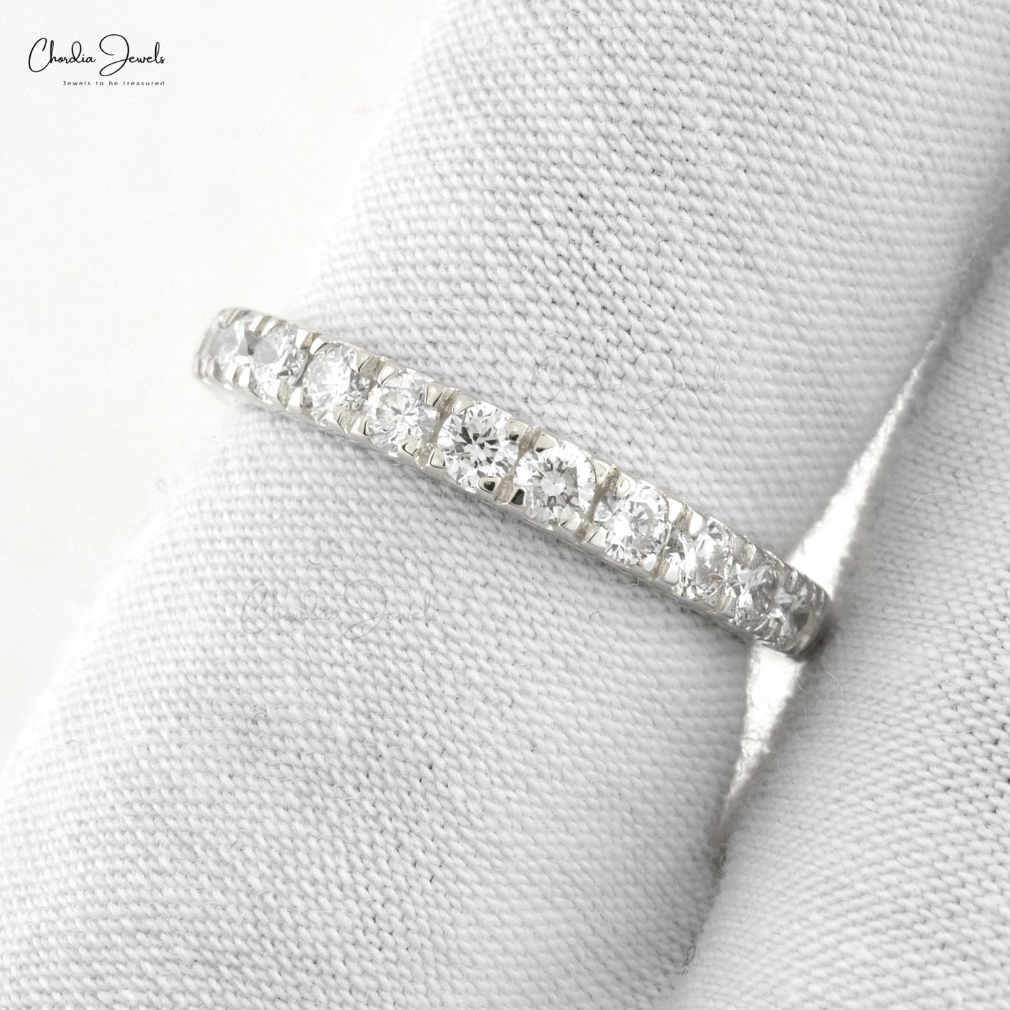 Best Selling Classics Design Genuine Certified Diamond Engagement Ring 14k Real White Gold Hallmarked Jewelry For Gift
