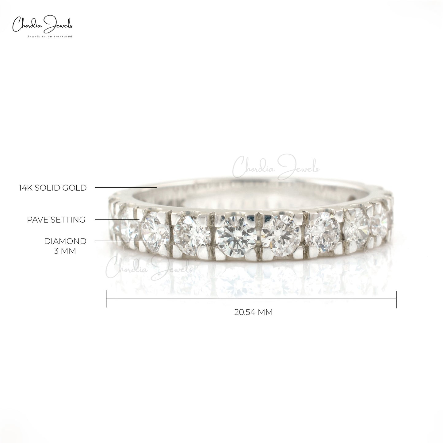 Natural Diamond Eternity Band