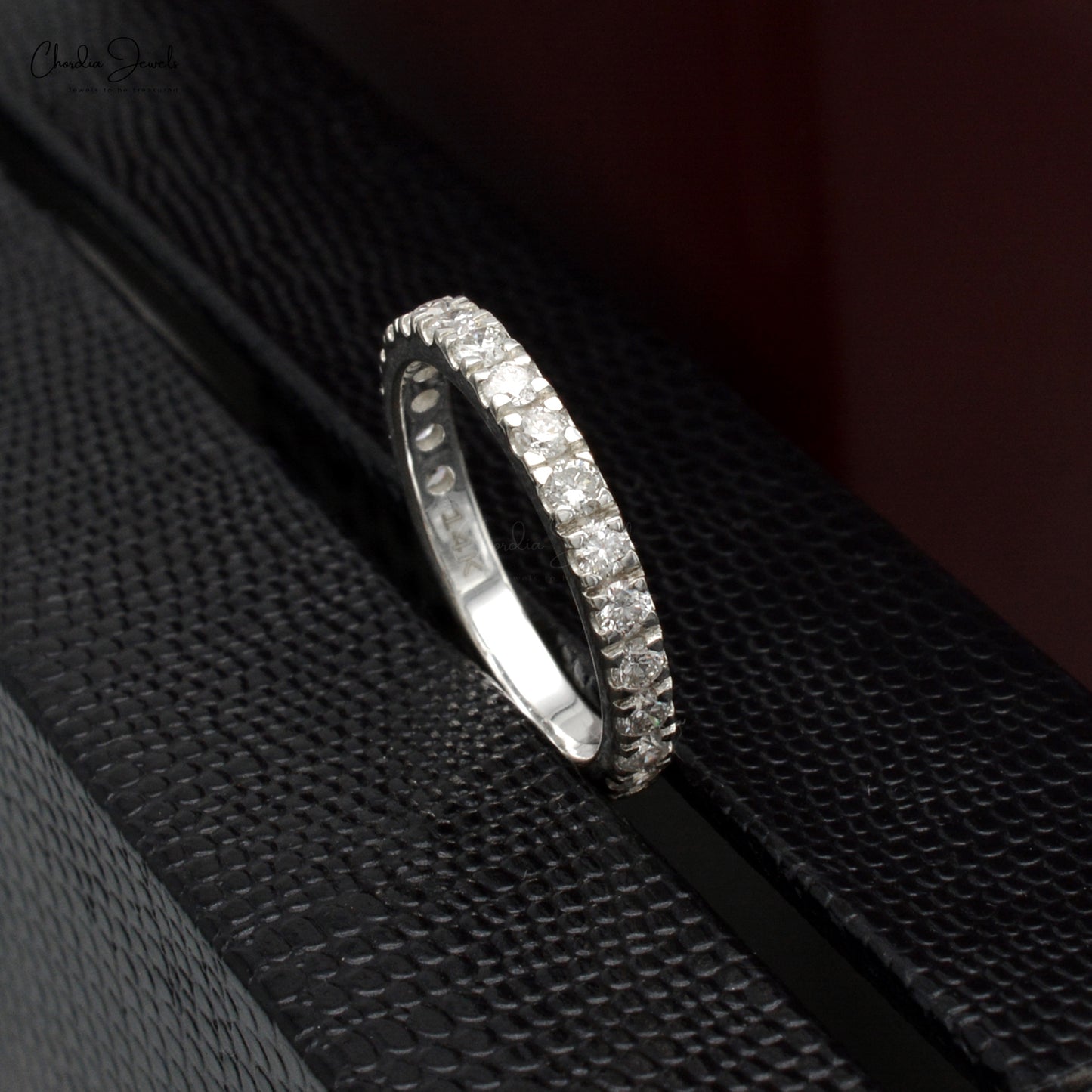 Real Diamond Stacking Ring