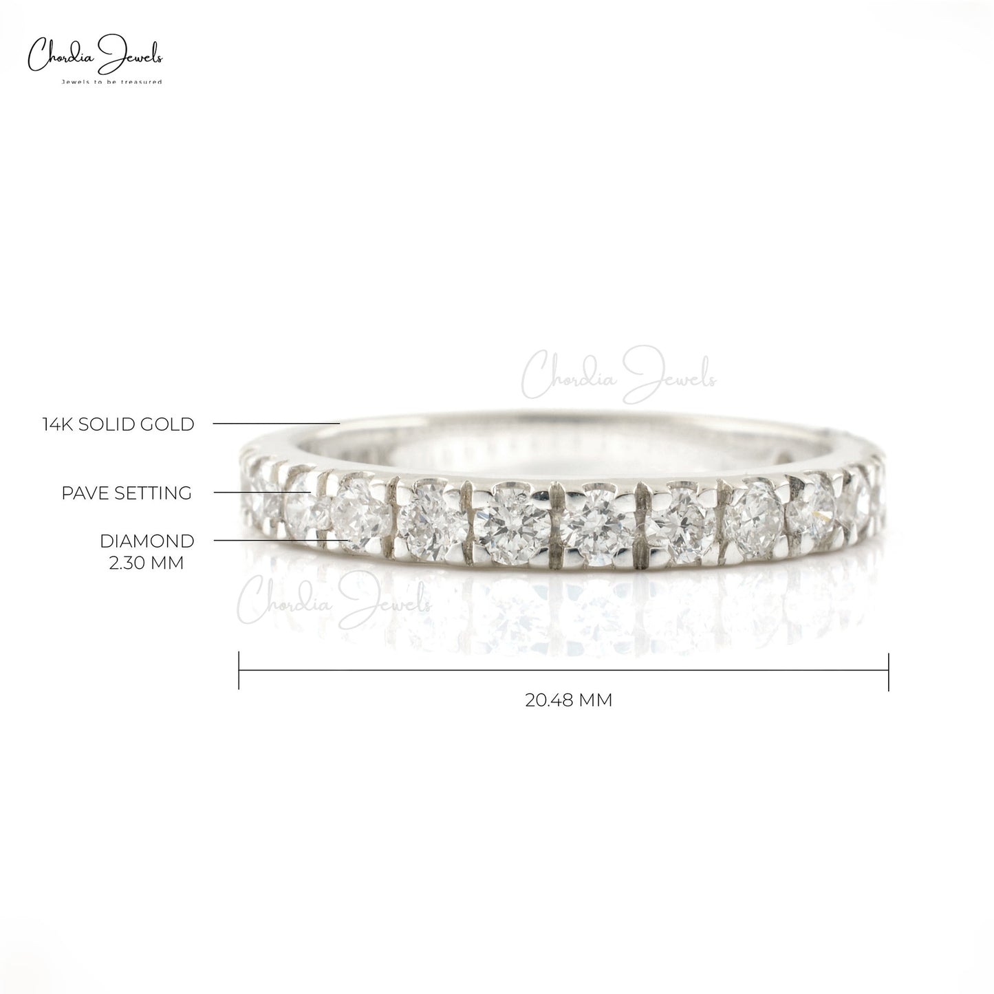 Natural Diamond Eternity Band