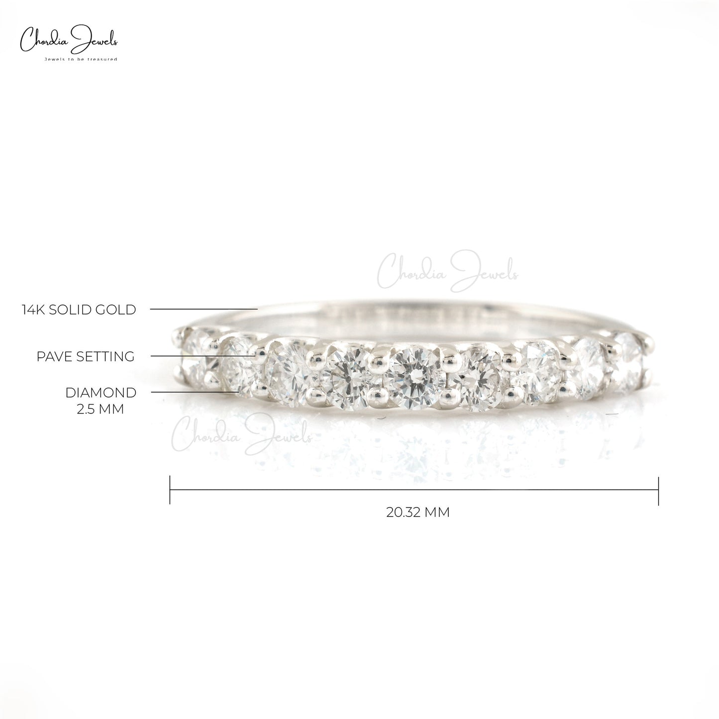 WHITE DIAMOND ETERNITY RING