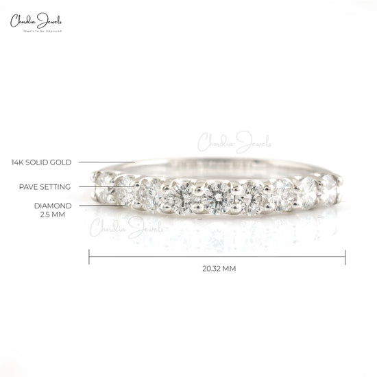 WHITE DIAMOND ETERNITY RING