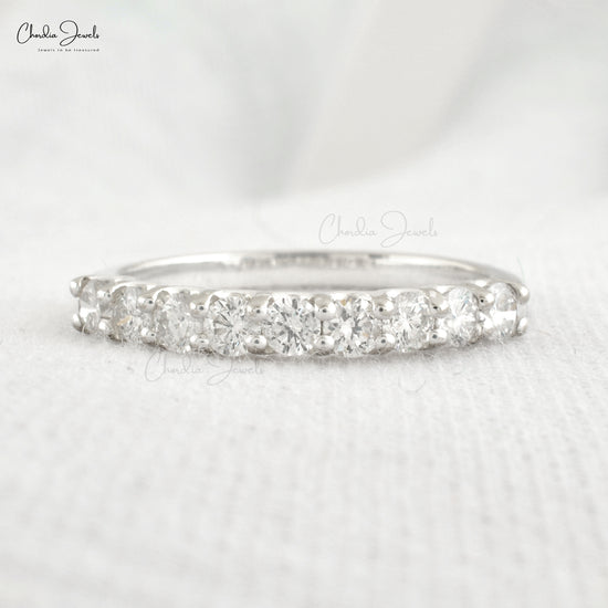 WHITE DIAMOND STACKABLE RING