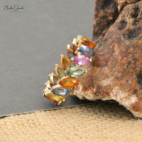Rainbow Stone Ring