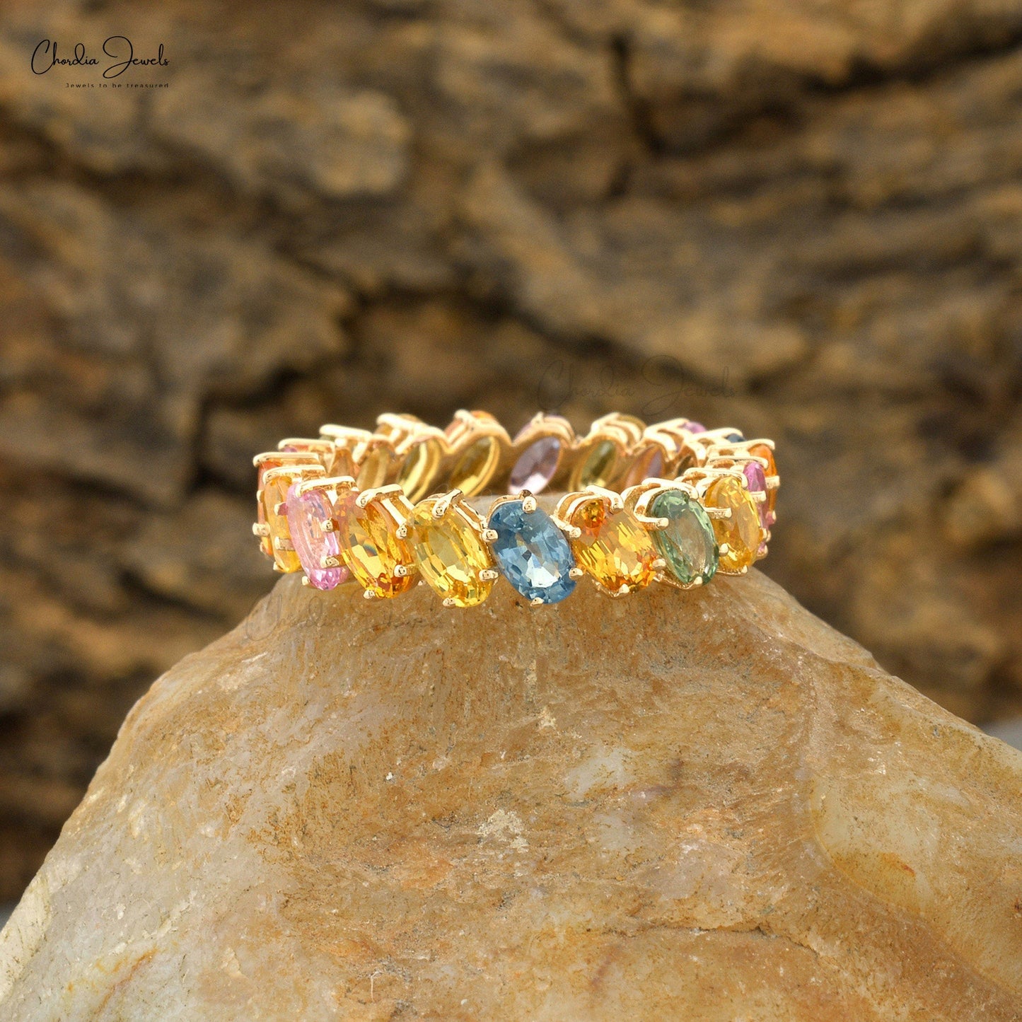 Natural Rainbow Ring