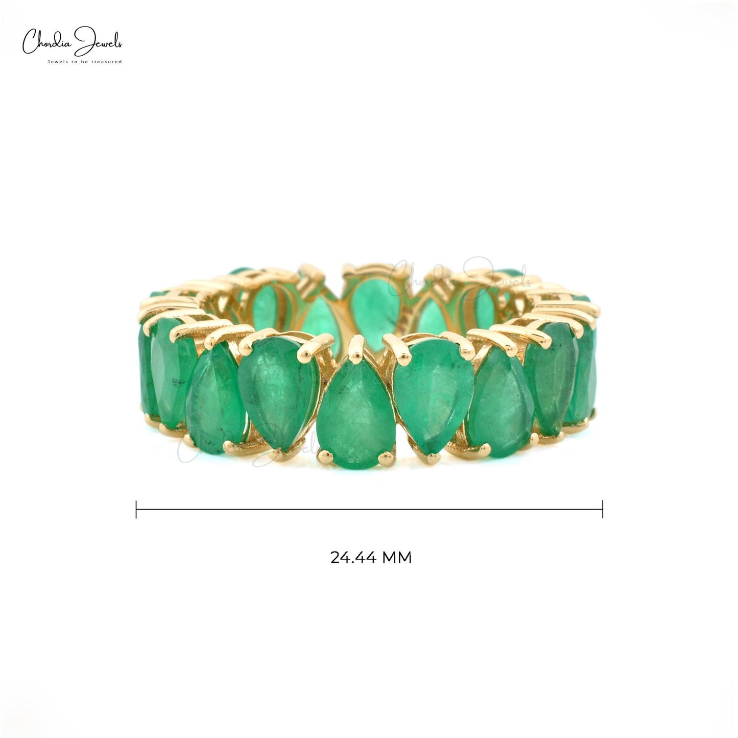 Authentic emerald ring