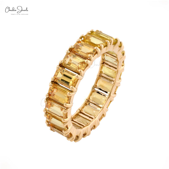 Citrine eternity band hotsell
