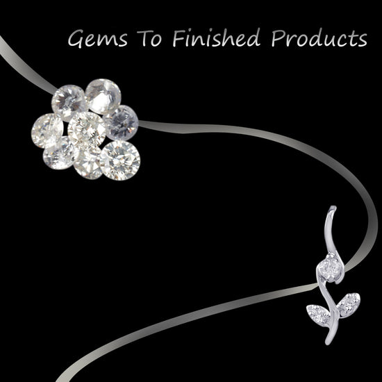 Solid Sterling Silver 925 White Finish Round Cut Diamond Gemstone Handmade Bracelet At Offer Price