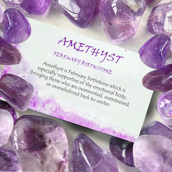 Load image into Gallery viewer, amethyst february birthstone 
