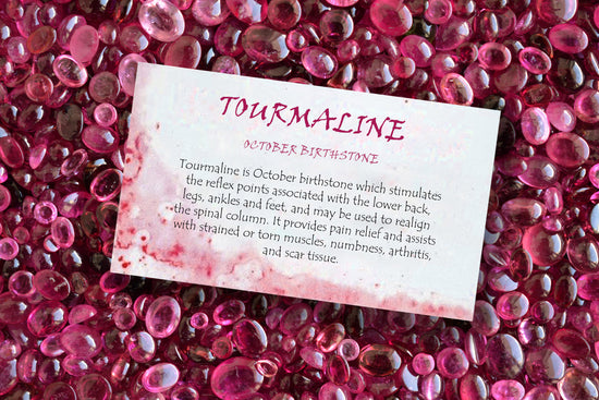 Pink Tourmaline Half Halo Stud Earrings In 14K Solid Gold