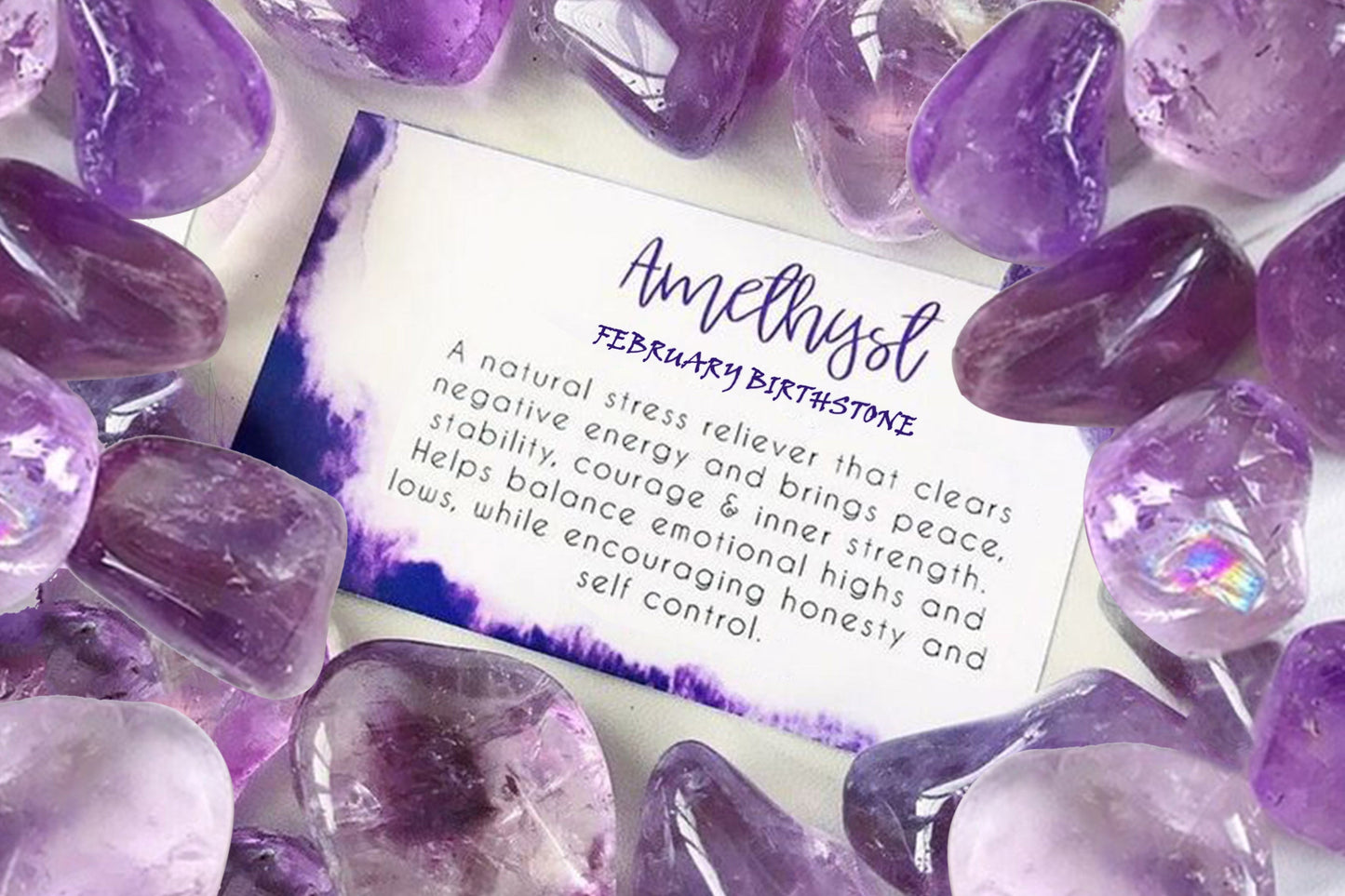 Natural Amethyst Ring in 14k Solid Yellow Gold