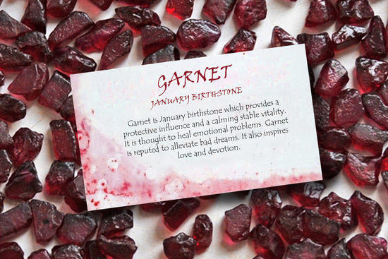 Excellent Round Cut Garnet & Diamond Stud Earrings In 14K Gold