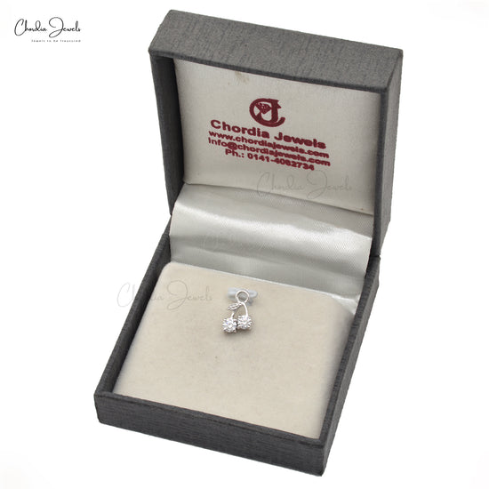 High Spark Women's 925 Sterling Silver Charm Pendant In Cubic Zircon Stone Jewelry From Trusted Wholesaller At Offer Price