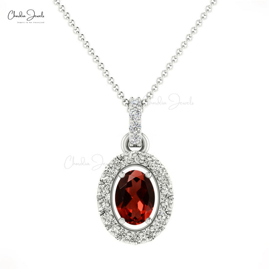 Designer Garnet Pendant