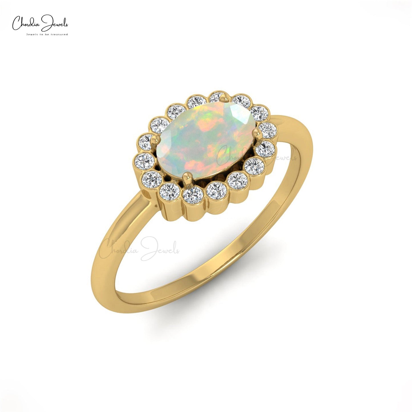 October Birthstone Ring