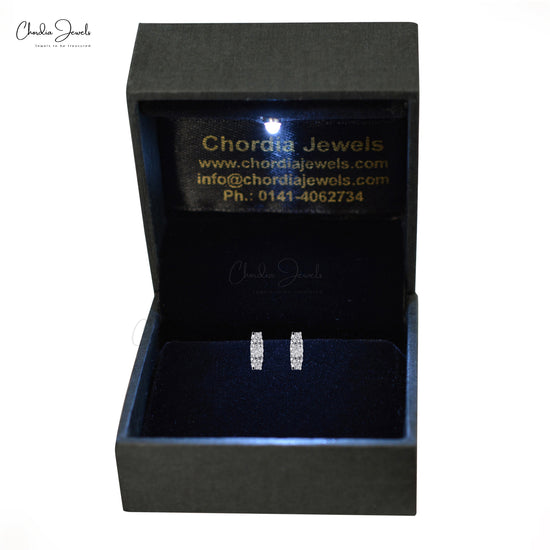 Buy Our Best Collection Of Natural White Diamond Earrings in 14k Gold |  Chordia Jewels