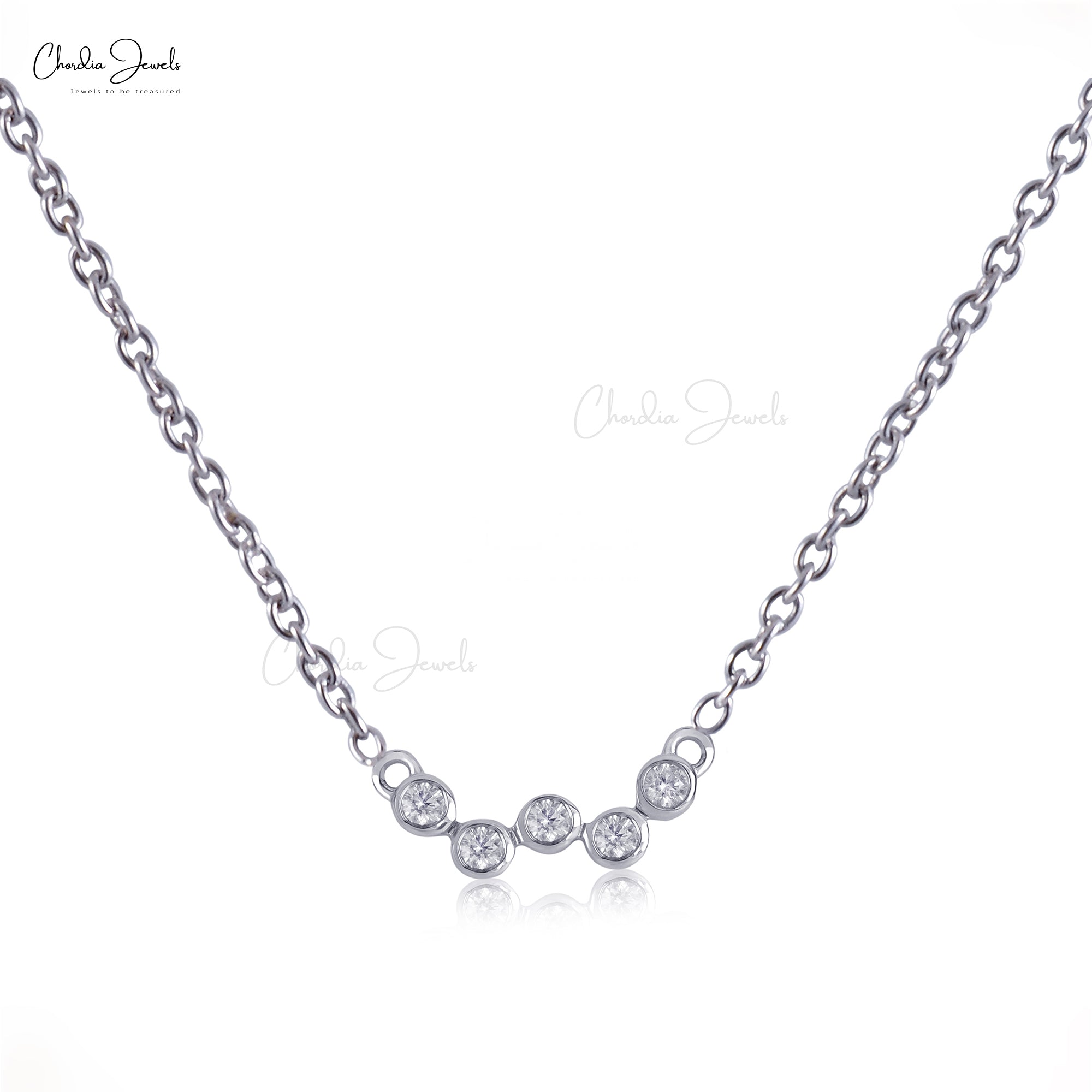 Pink & White Diamond Necklace – Leviev Diamonds