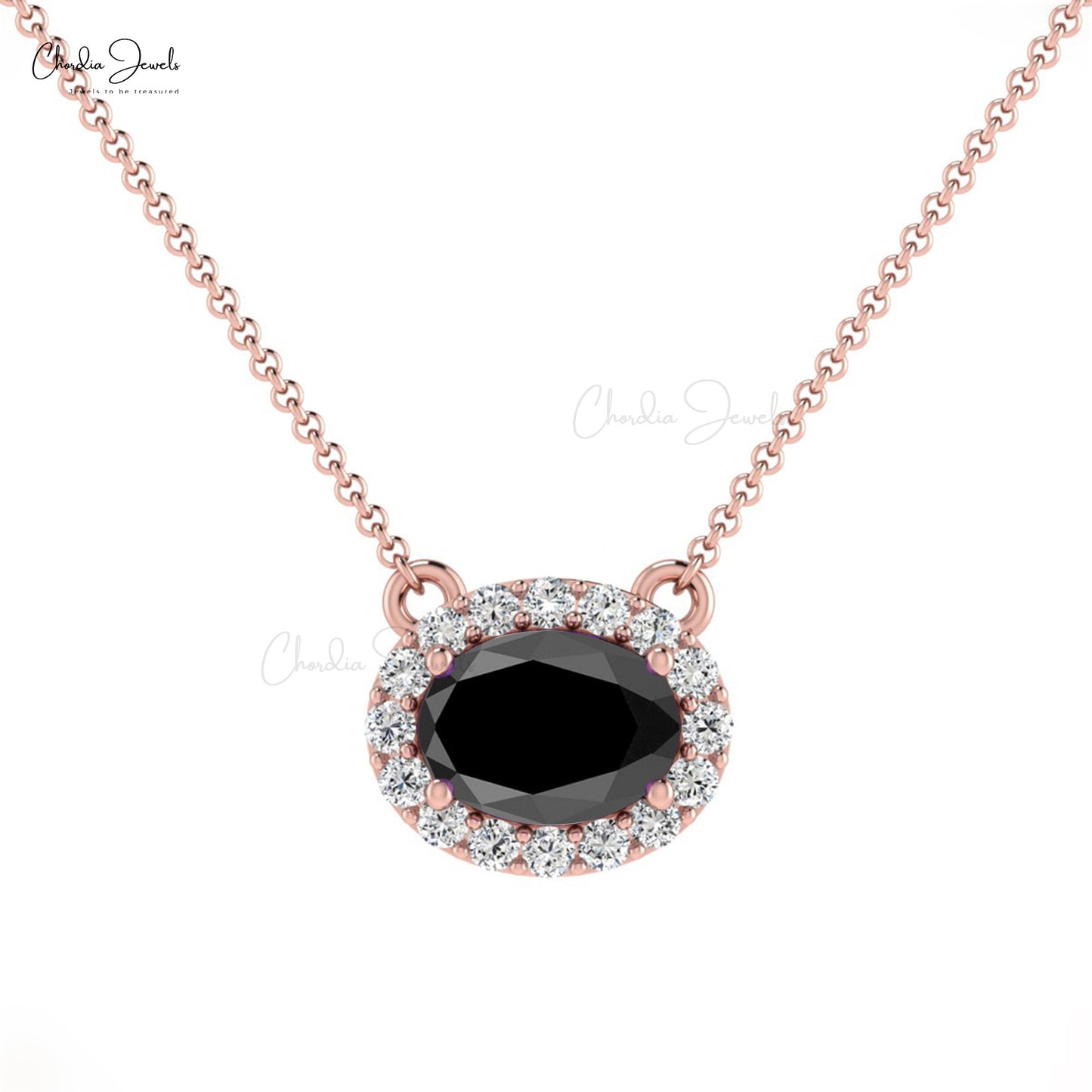 QUEEN OF BLACK DIAMOND NECKLACE – Silvermist Jewelry