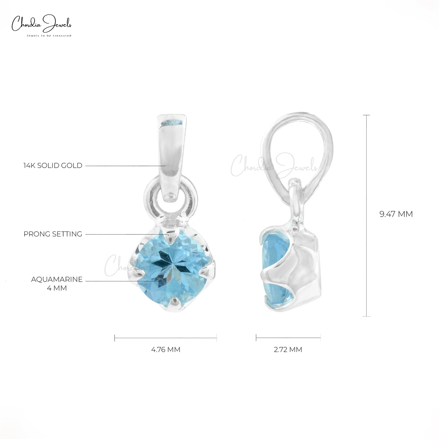 Natural Gemstone Pendants