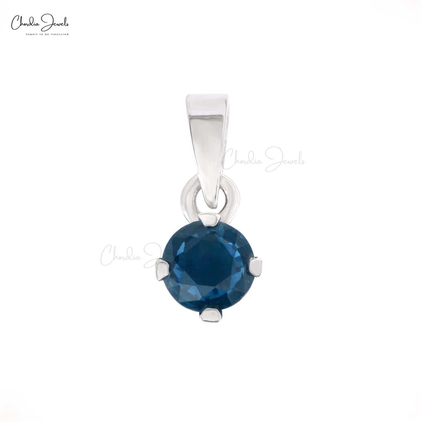 Gemstone Solitaire Pendant