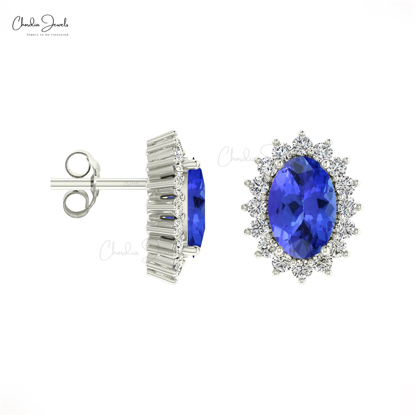 AAA Tanzanite Earrings