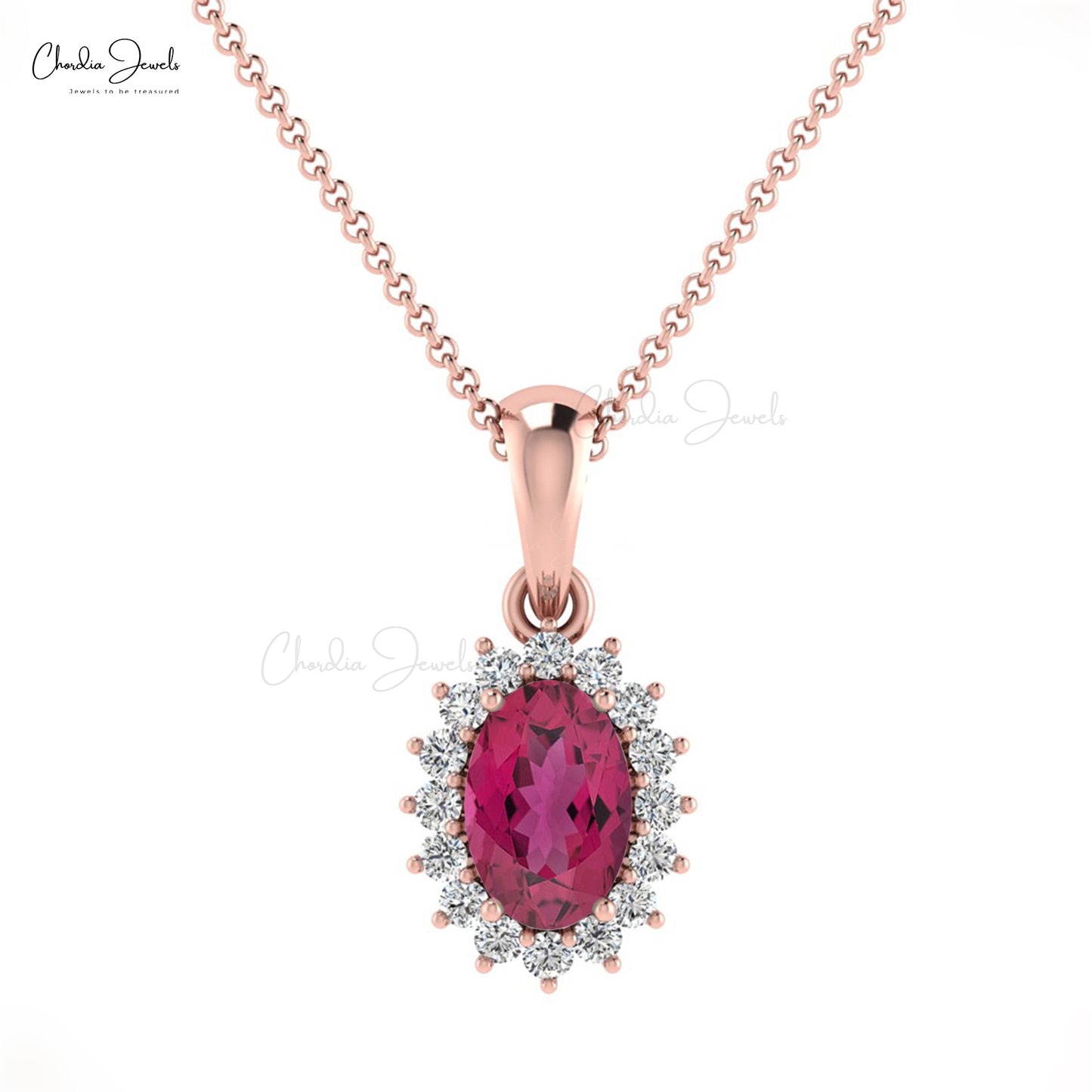 Halo Pendant For Her