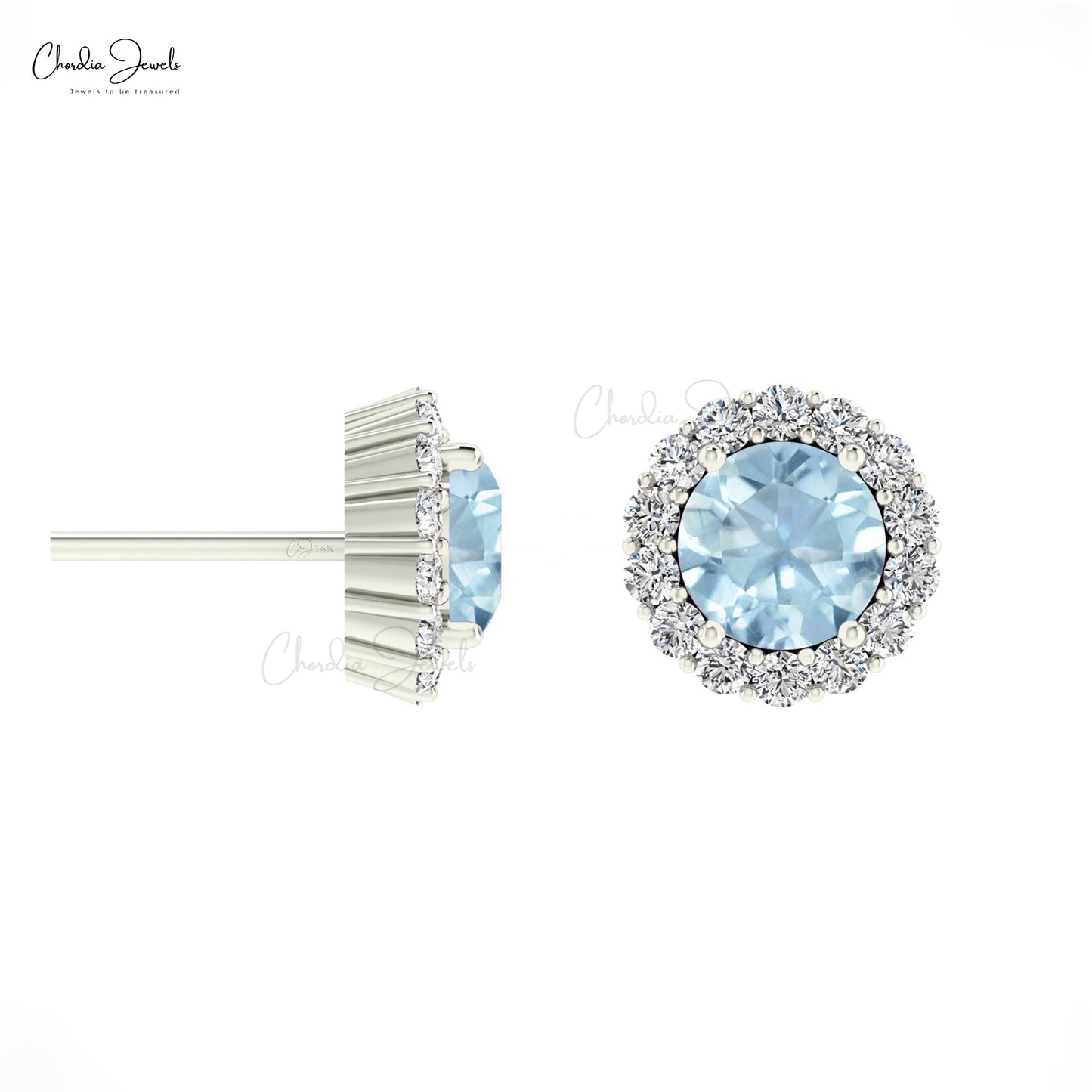 Load image into Gallery viewer, Aquamarine Earring
