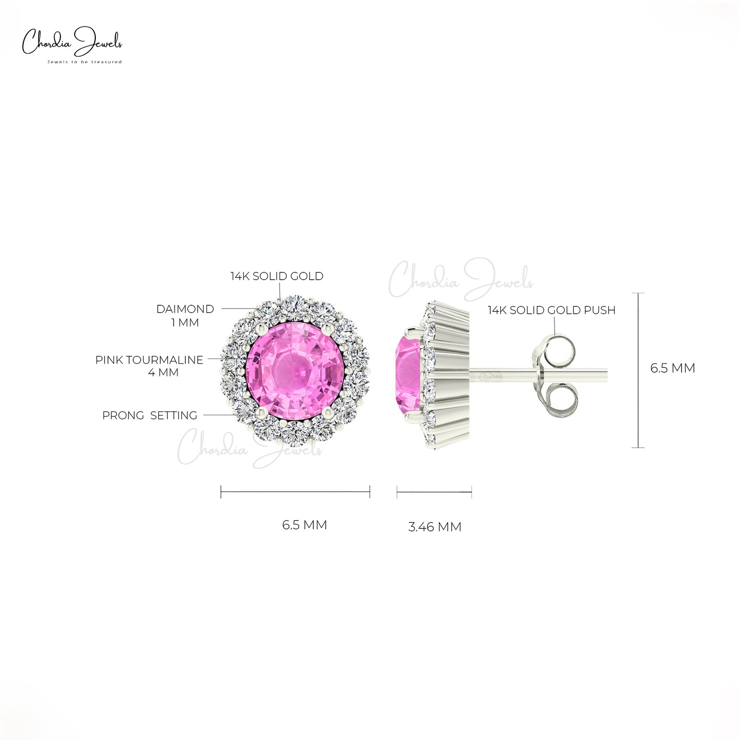 Push Back Earrings