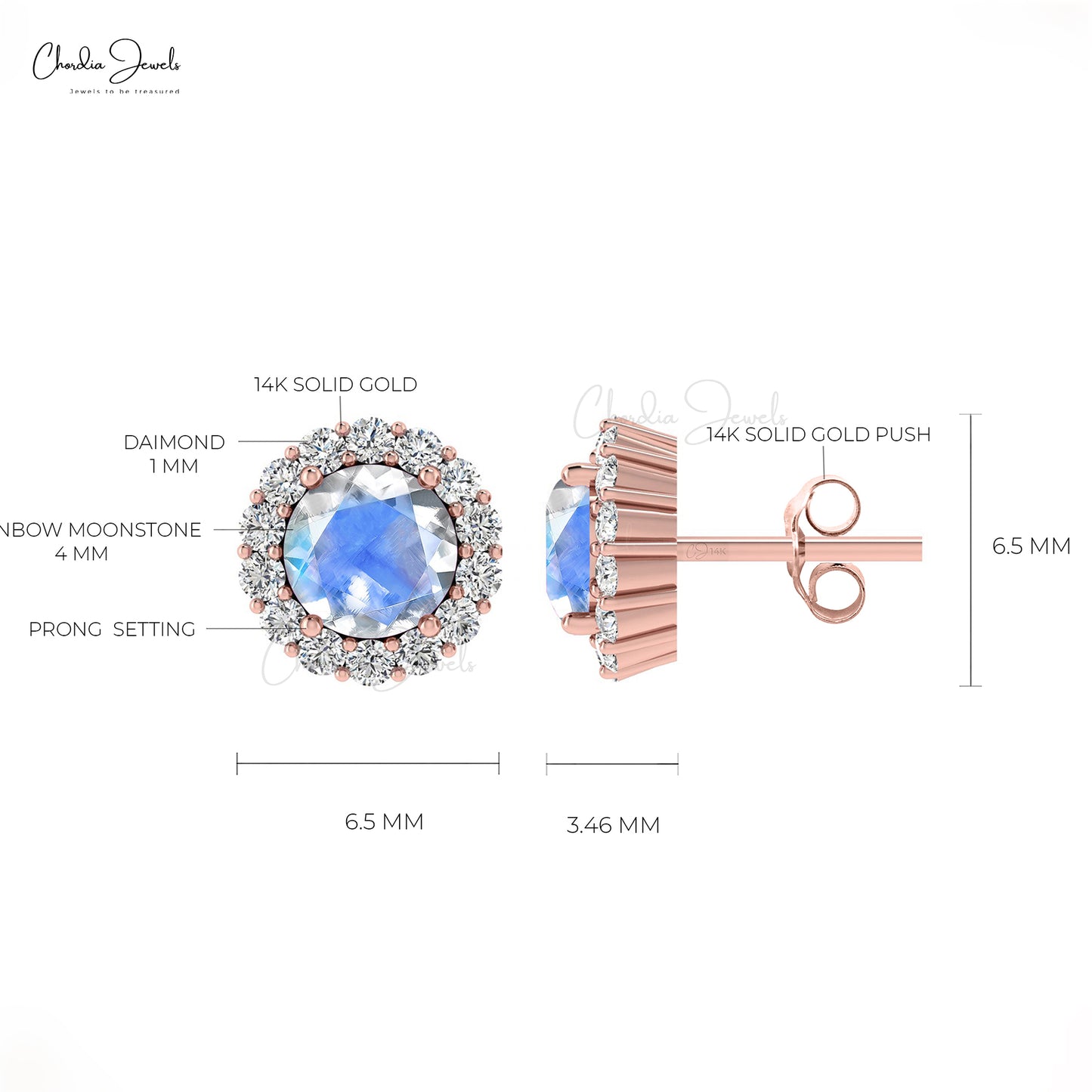 Minimalist Stud Earrings
