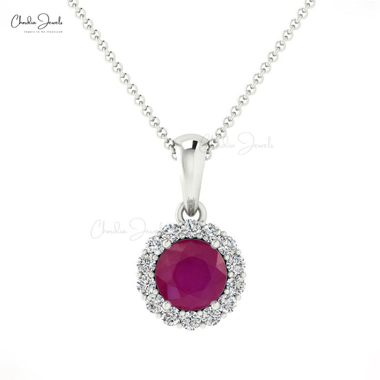 Designer Ruby Pendant