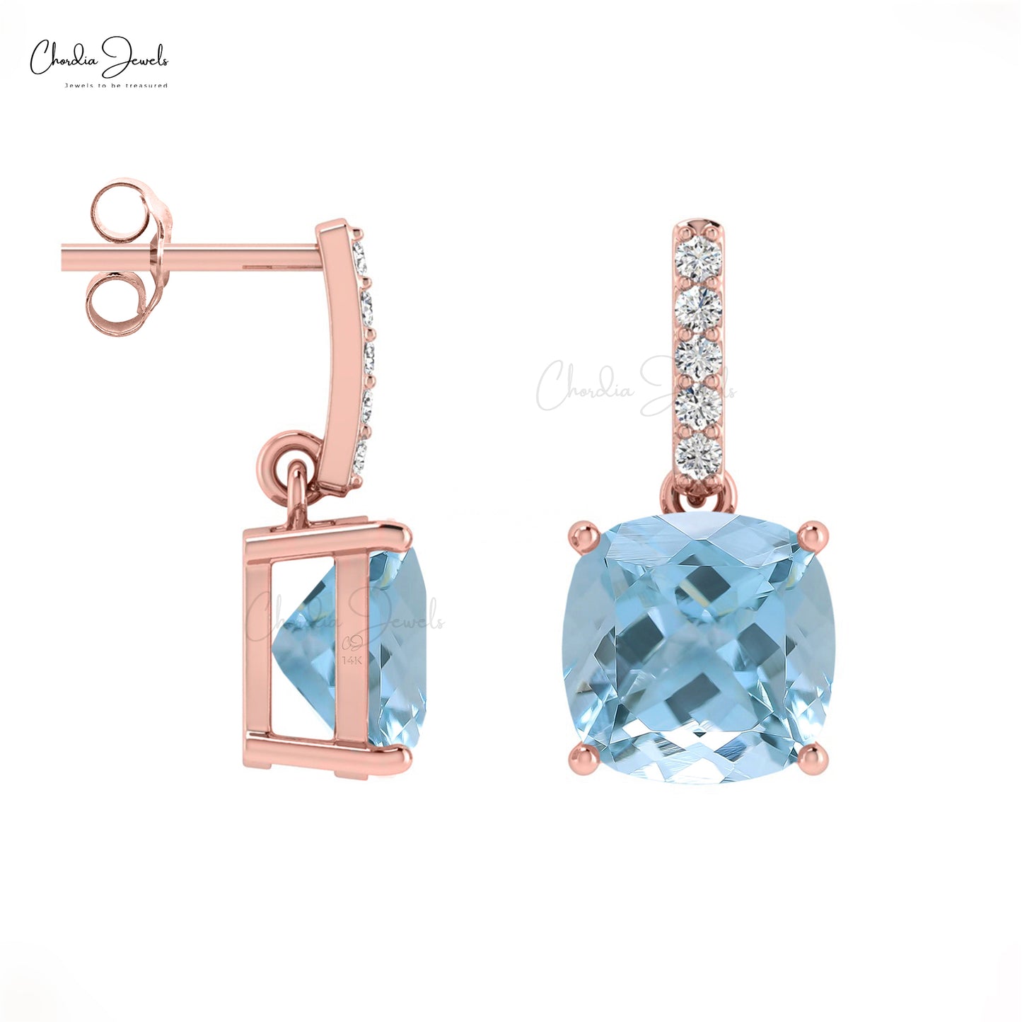 Aquamarine Earrings