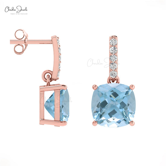 Load image into Gallery viewer, Aquamarine Earrings
