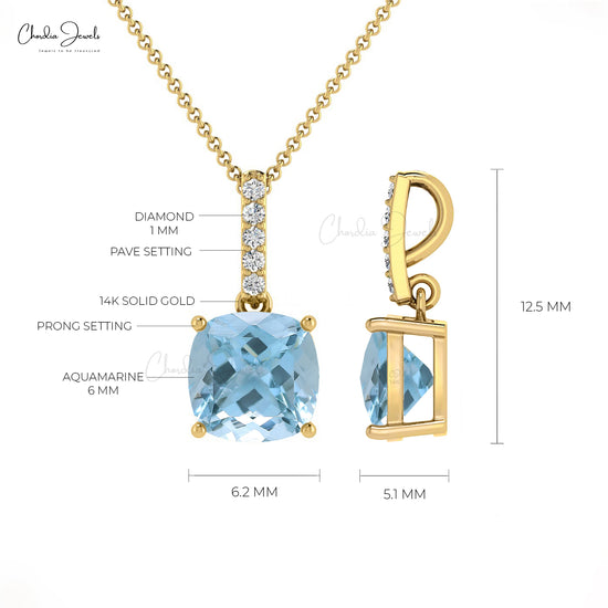 Diamond Bar Pendant