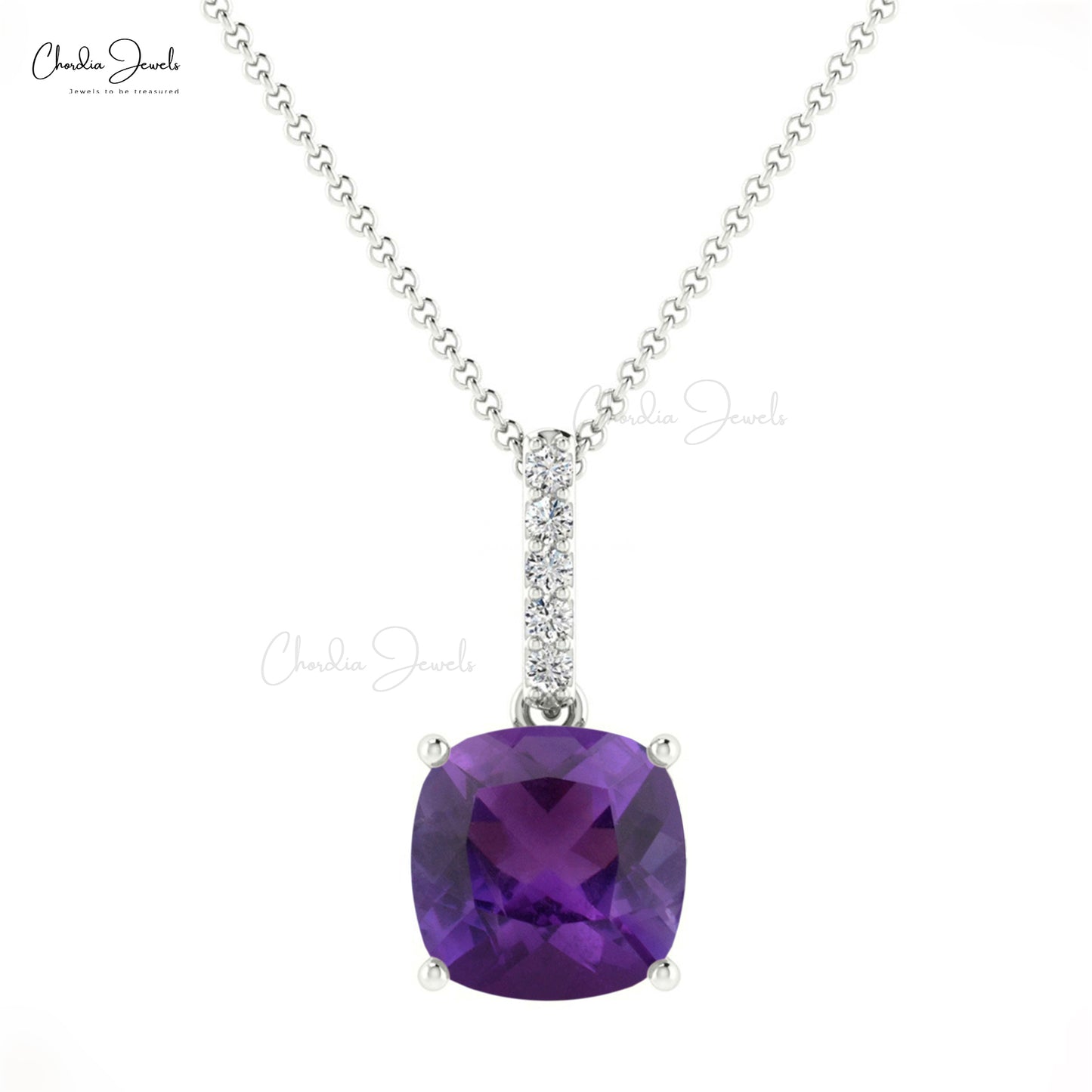 Natural Amethyst Pendant