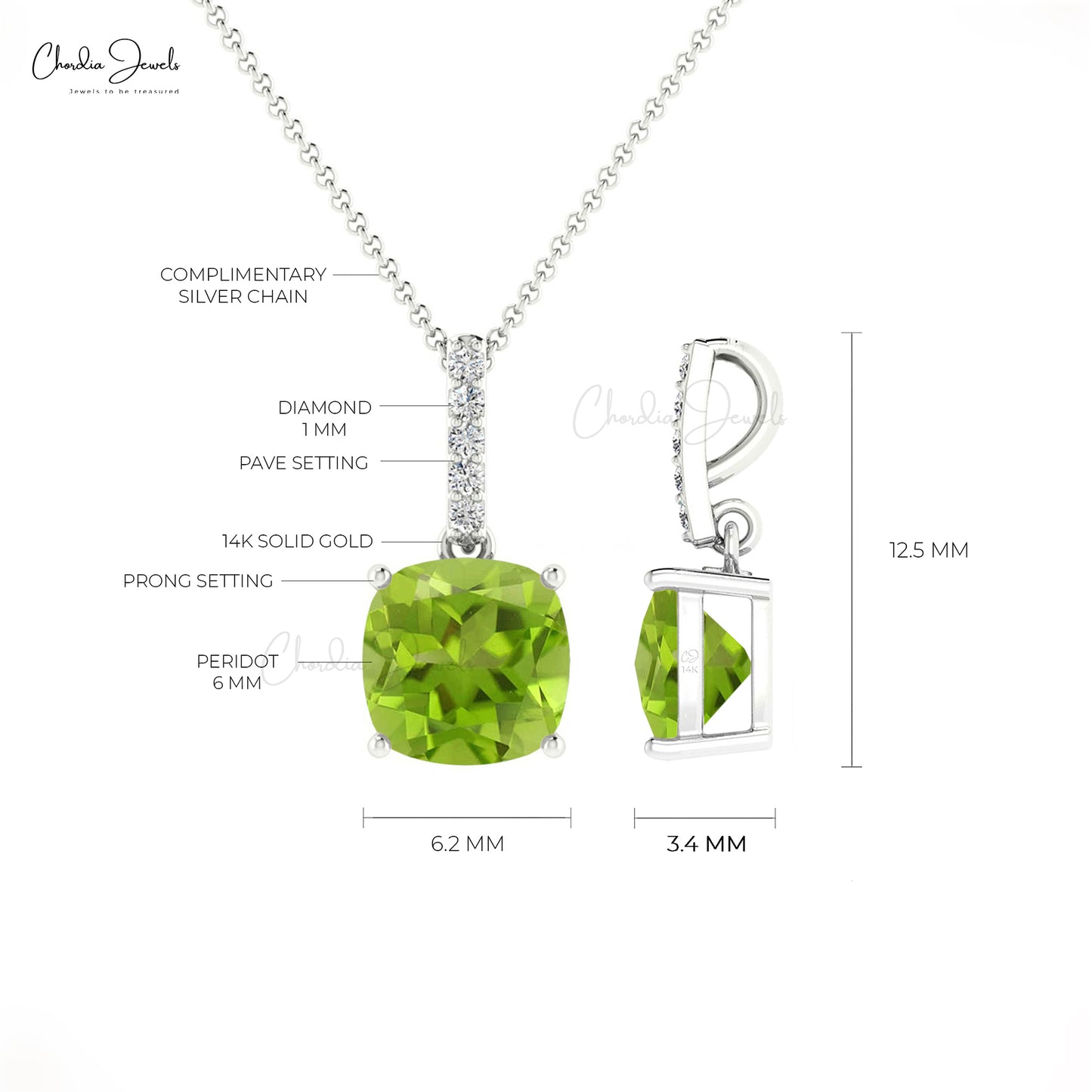 Buy Peridot Pendants