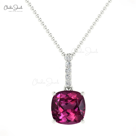 Rhodolite Garnet Pendant