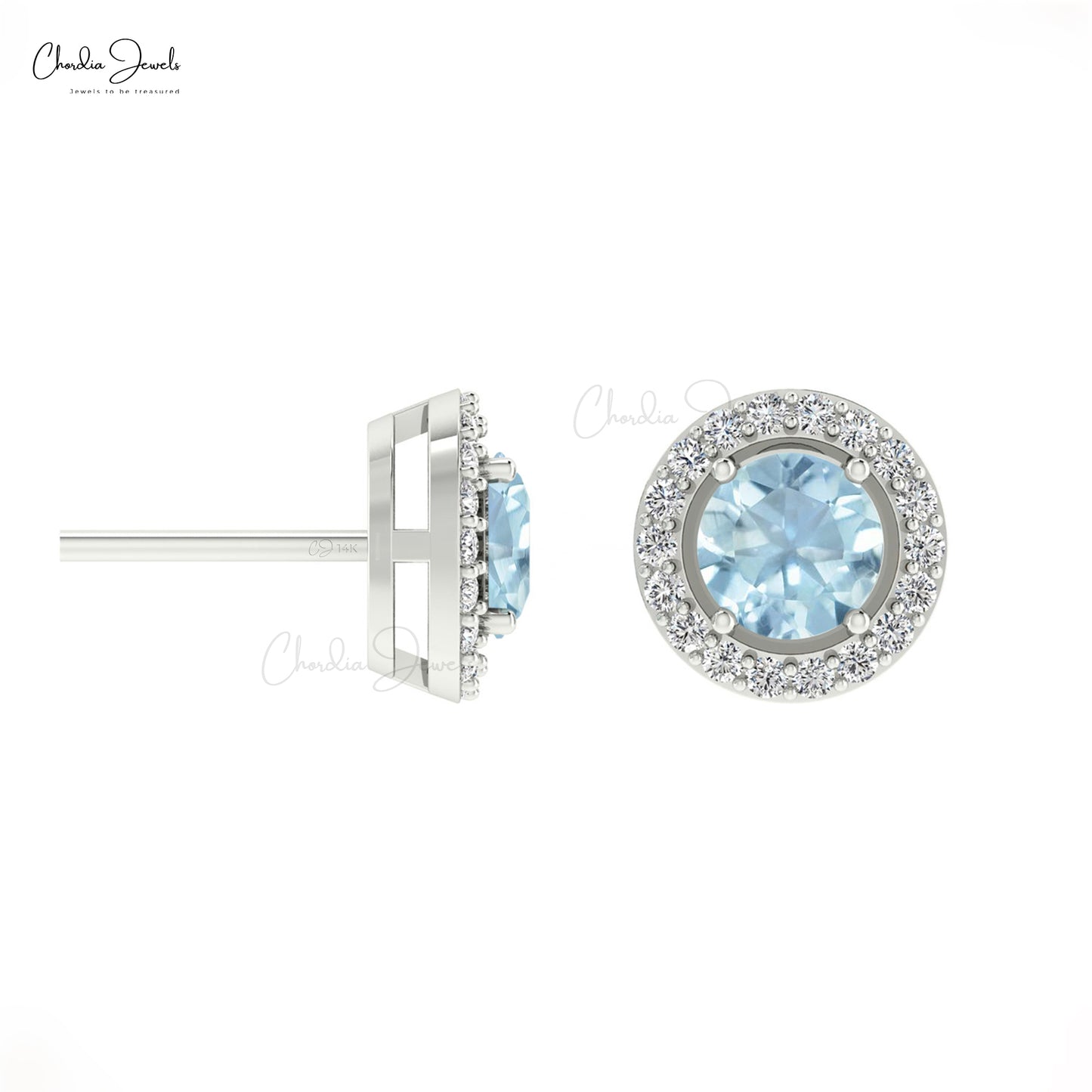 Aquamarine Earrings