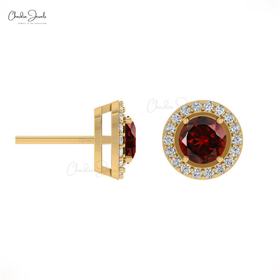 January Birthstone Earring