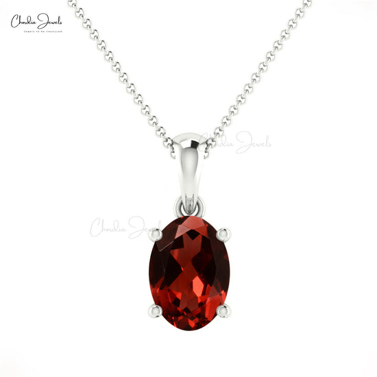 Load image into Gallery viewer, Gold Garnet Pendant
