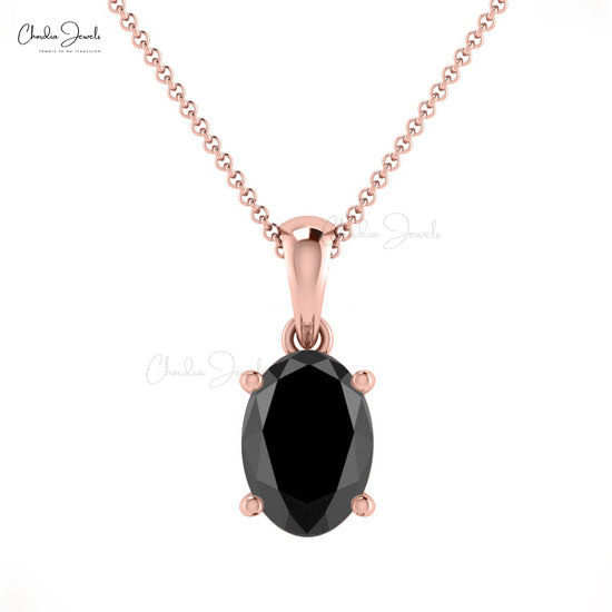 Genuine Black Diamond Pendants